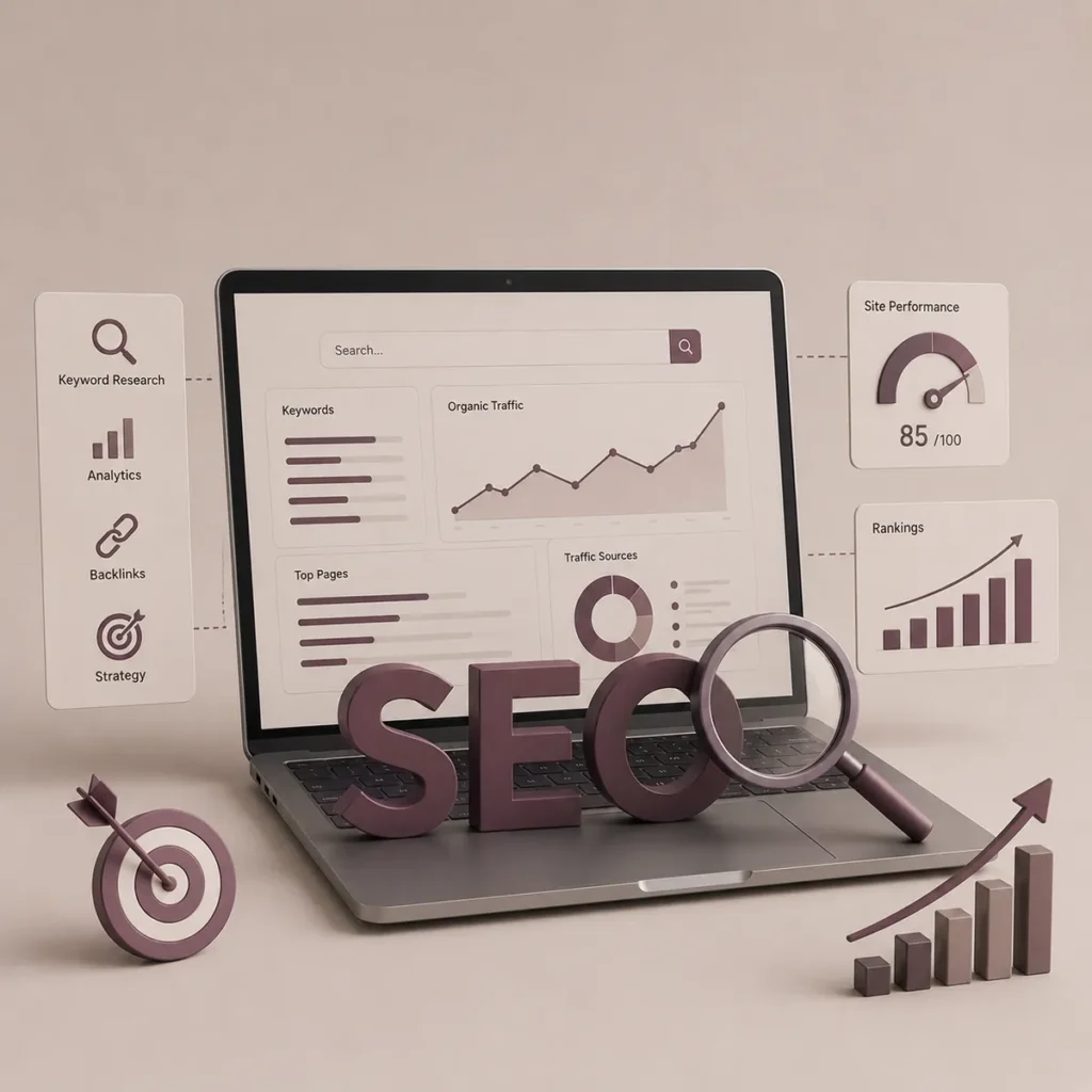 دورة SEO للمبتدئات — أكاديمية كيوم