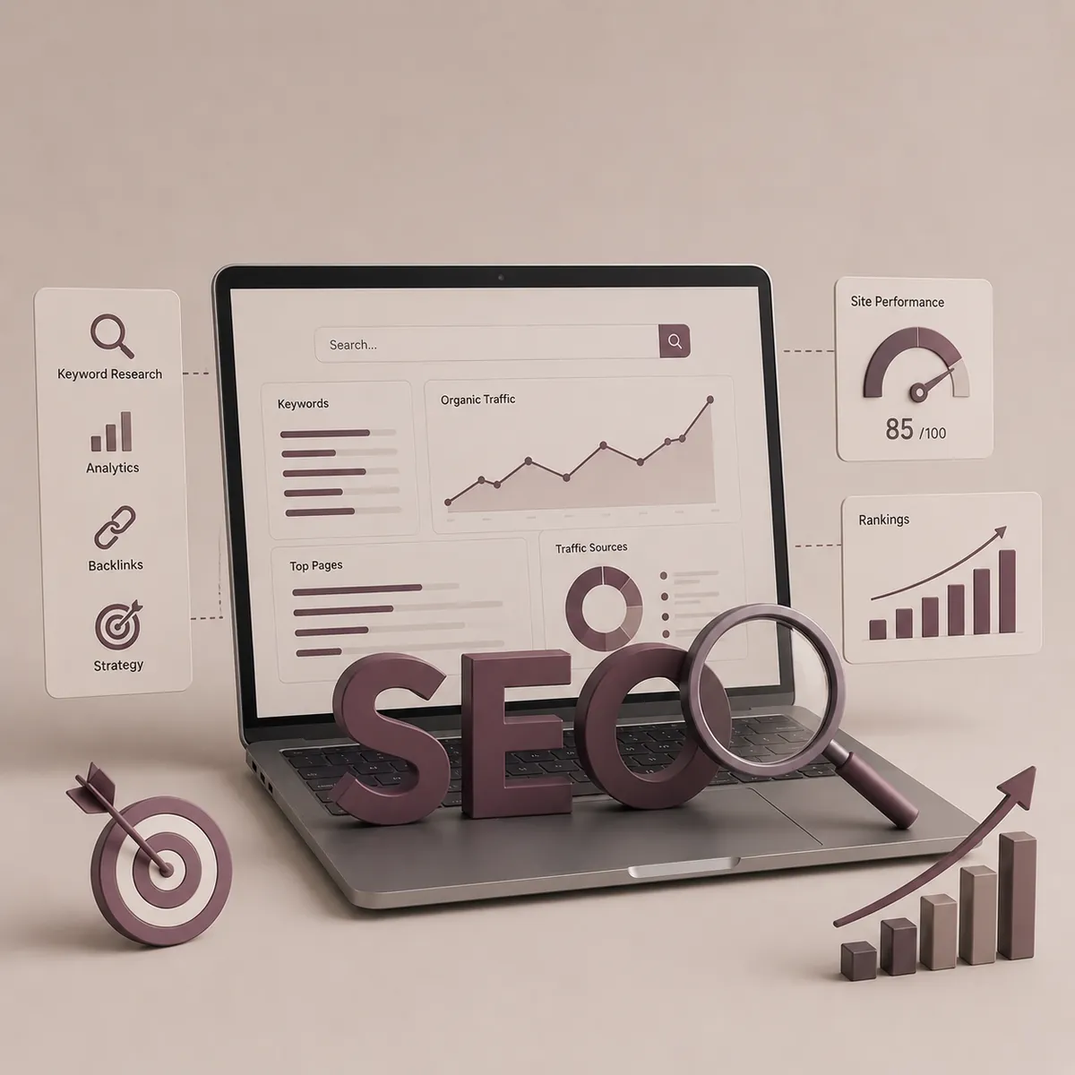 دورة SEO للمبتدئات